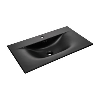 Comad SKY 1 BLACk MATT 80 DP Nábytkové umyvadlo 80, DB