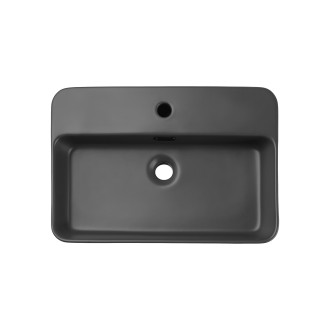 Comad TRUST 2 MATT DARK GREY umyvadlo na desku 55x38cm, tmavá šedá