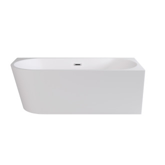 BESCO vana volně stojící ZOYA, 1500×750, levé, sifon chrom, sanitární akrylát VANZOYA150L