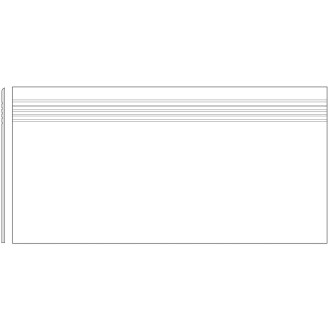 Schodovka Rako Fly divine 40x80 cm mat DCP84885.1