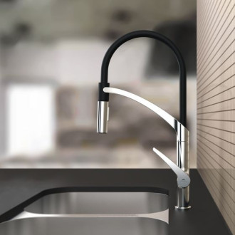 baterie ULTIMA U-50 dřezová (černá barva) OLBAU50