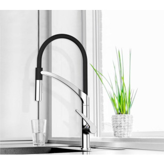 baterie ULTIMA U-50 dřezová (černá barva) OLBAU50