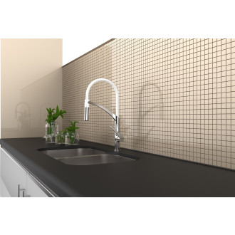 baterie ULTIMA U-50 dřezová (bílá barva) OLBAU50WT