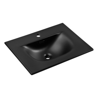 Comad SKY 1 BLACK MATT 60 DP Nábytkové umyvadlo 60x46cm, DB