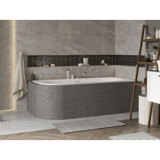 BESCO vana AVITA SLIM PLUS 160 1600x750 mm, pravé provedení, bez nožiček VANAVIT16SLIMPP