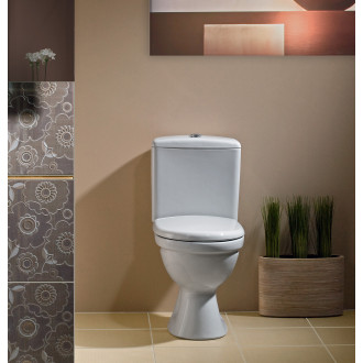 Cersanit WC kombi MERIDA 114 3/6 l + sedátko polypropylén K03-014