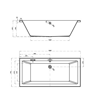 Cersanit Vana Intro 160x75 S301-067