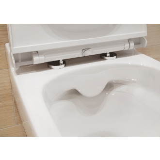 Cersanit Caspia sedátko duroplast antibakteriální Soft Close  K98-0145