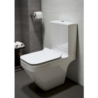 Cersanit Crea WC sedátko čtverec duroplast antibakteriální softclose K98-0178
