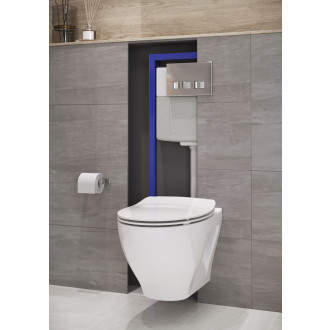 Cersanit Moduo set 934 závěsné WC +sedátko Slim Soft Close  K701-147
