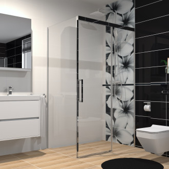 Cersanit Crea stěna do sprch. koutu s posuv. dveřmi 90x200 S900-2614