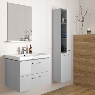 Cersanit Set 888 Lara skříňka šedá + Como 40 S801-189
