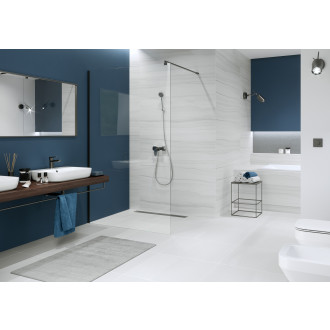 Cersanit Mille sprch. kout Walk-In chrom 100x200 čiré sklo S161-001