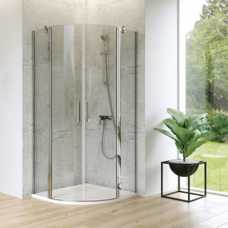 Cersanit Moduo sprchový kout čtvrtkruh 90x90x195 R55 čiré S162-010