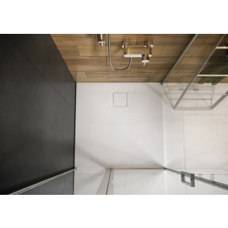 Cersanit Moduo sprchový kout čtvrtkruh 90x90x195 R55 čiré S162-010