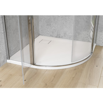 Cersanit Moduo sprchový kout čtvrtkruh 90x90x195 R55 čiré S162-010