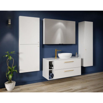 Cersanit Larga umyvadlo na desku elipsa bílá 50x38 K677-002