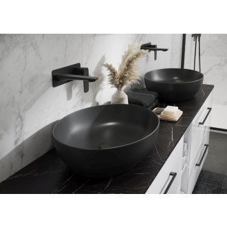 Cersanit Larga umyvadlo na desku elipsa ant mat 50x38 K677-014