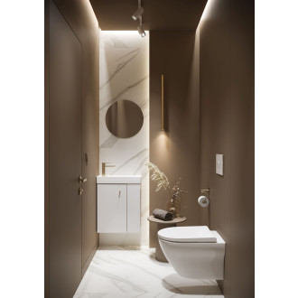 Cersanit Larga WC sedátko ovál slim duro antib SC easy-off K98-0229