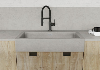 Blanco VINTERA XL 9-UF dřez do roviny/pod desku antracit granit 526 101