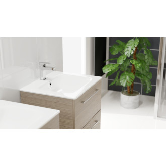 STAR SZZ2 60 spodní skříňka 2-zásuvková CAFE/CAFE včetně umyvadla CROP 60