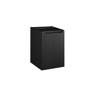 COMAD NOVA BLACK 40 Skříňka 40cm s košem na prádlo
