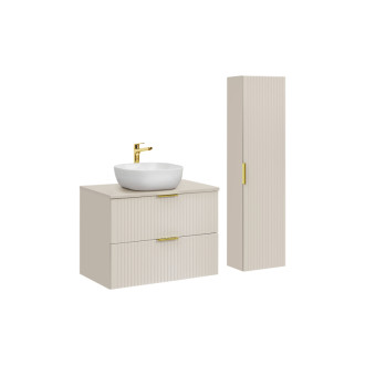 Comad SET-ADC B CASHMERE 80CM SMILE 40 HIGH CABINET