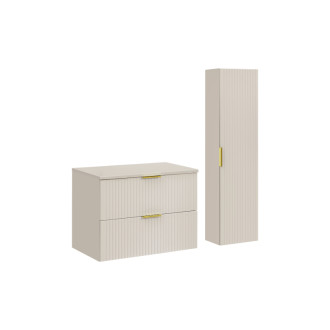 Comad SET-ADC B CASHMERE 80CM HIGH CABINET