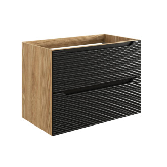 Comad OCEAN BLACK 82-80-2S Koupelnová skříňka, šuplíky 80cm