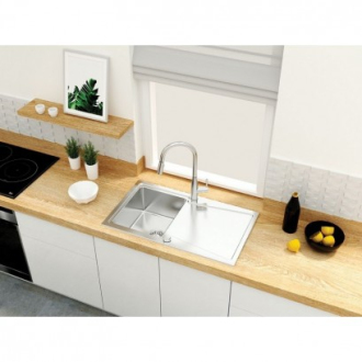 DEANTE LUKREJCA BDH_072M Dřezová baterie s vytahovací sprškou, chrom