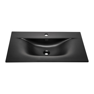 Comad SKY 1 BLACk MATT 80 DP Nábytkové umyvadlo 80, DB