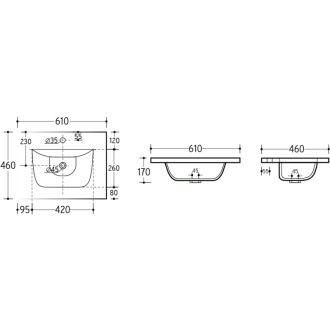 Comad SET ICW-SKY 60 CM  A01