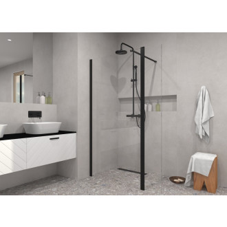 Walk-in sprchový kout ECO-N BLACK