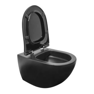 Sento zá WC sm.flush čer.mat  54cmvč.sed 7848-083-6147