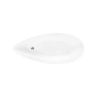 BESCO vana volně stojící GOYA 1420x620 mm, bílá barva, litý mramor VANSAL14W