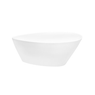 BESCO vana volně stojící GOYA 1420x620 mm, bílá barva, litý mramor VANSAL14W
