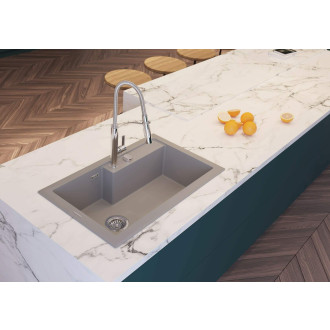 DEANTE GERBERA BGB_072M Dřezová baterie s vytahovací sprškou, chrom