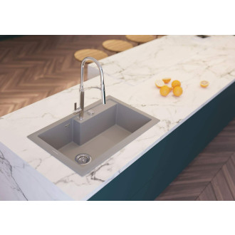 DEANTE GERBERA BGB_072M Dřezová baterie s vytahovací sprškou, chrom