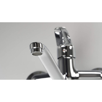 Deante BORO nástěnná dřezová baterie, chrom BMO_080M