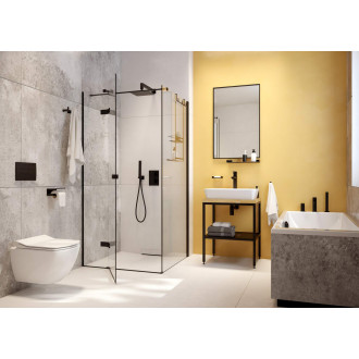 DEANTE  BXY_NEAT Termostatická podomítková baterie, černá