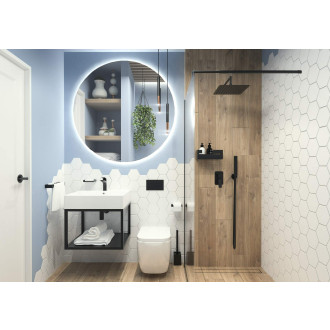 Deante HIACYNT BXYZNQHM Podomítkový sprchový set + smart box, černá