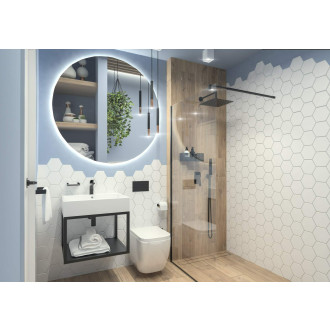 Deante HIACYNT BXYZNQHM Podomítkový sprchový set + smart box, černá