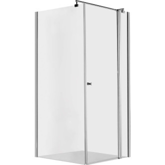 Deante CUBIC Sprchová stěna walk-in 80, černá KTI_044P