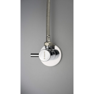 Zawór kątowy z głowicą ceramiczną 1/2" - 3/8" - okrągły
