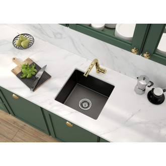 Deante SABOR ZCB_A103 Jednodřez 475x450x215 keramika, bílá