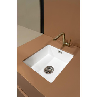 Deante SABOR ZCB_A103 Jednodřez 475x450x215 keramika, bílá