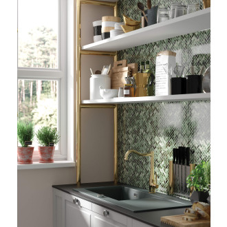 Deante SABOR ZCB_C113 Jednodřez s odkapem 1015x510x210 keramika, cappuccino