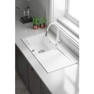 Deante SABOR ZCB_C113 Jednodřez s odkapem 1015x510x210 keramika, cappuccino