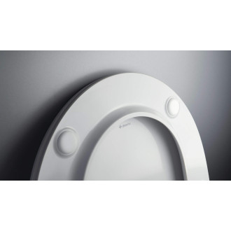 Deante PEONIA ZERO CDED6ZPW Závěsné rimless WC včetně sedátka, bílá