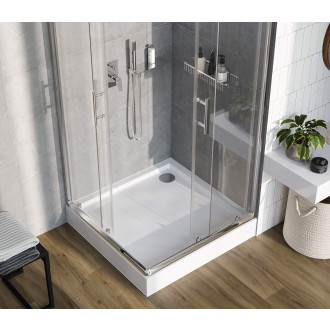 Deante JASMIN PLUS Sprchový kout 90cm, chrome KTJ_041P